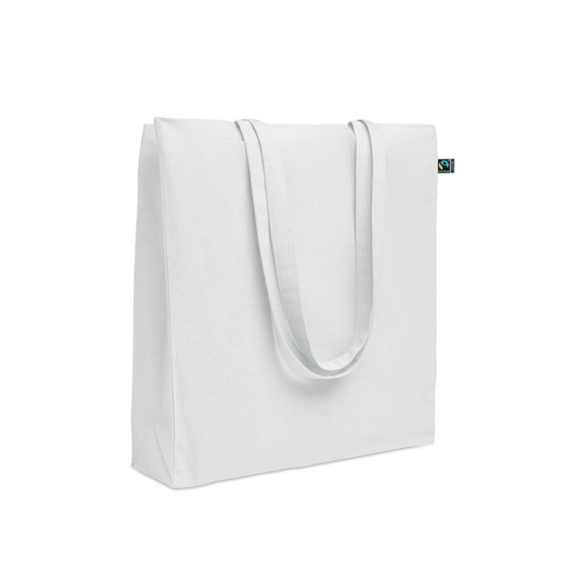 Torba na zakupy Fairtrade 180 g OSOLE++ COLOUR – biała mo2590-06 Torba na zakupy Fairtrade 180 g OSOLE++ COLOUR - biała