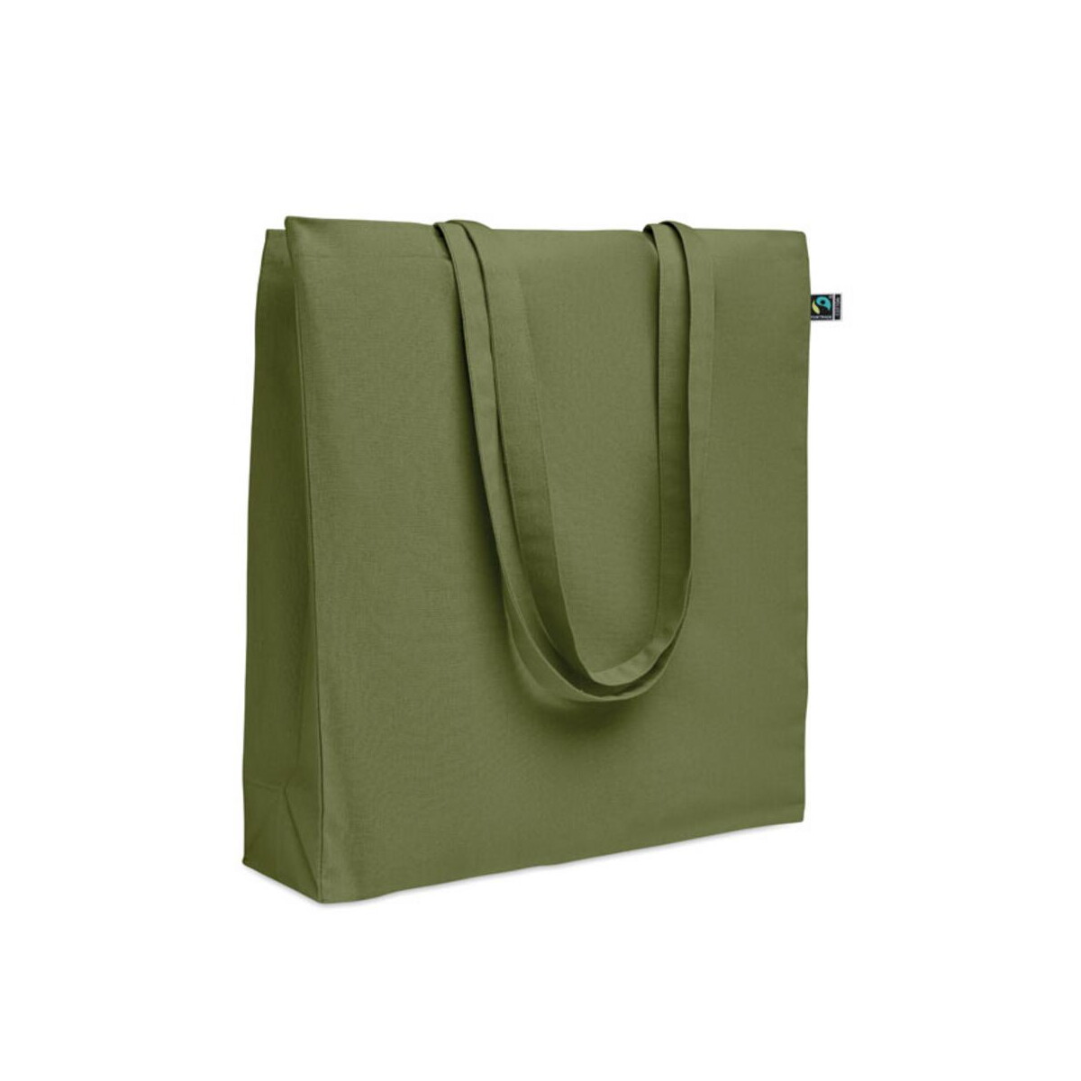 Torba na zakupy Fairtrade 180 g OSOLE++ COLOUR – ciemnozielona mo2590-60 Torba na zakupy Fairtrade 180 g OSOLE++ COLOUR - ciemnozielona