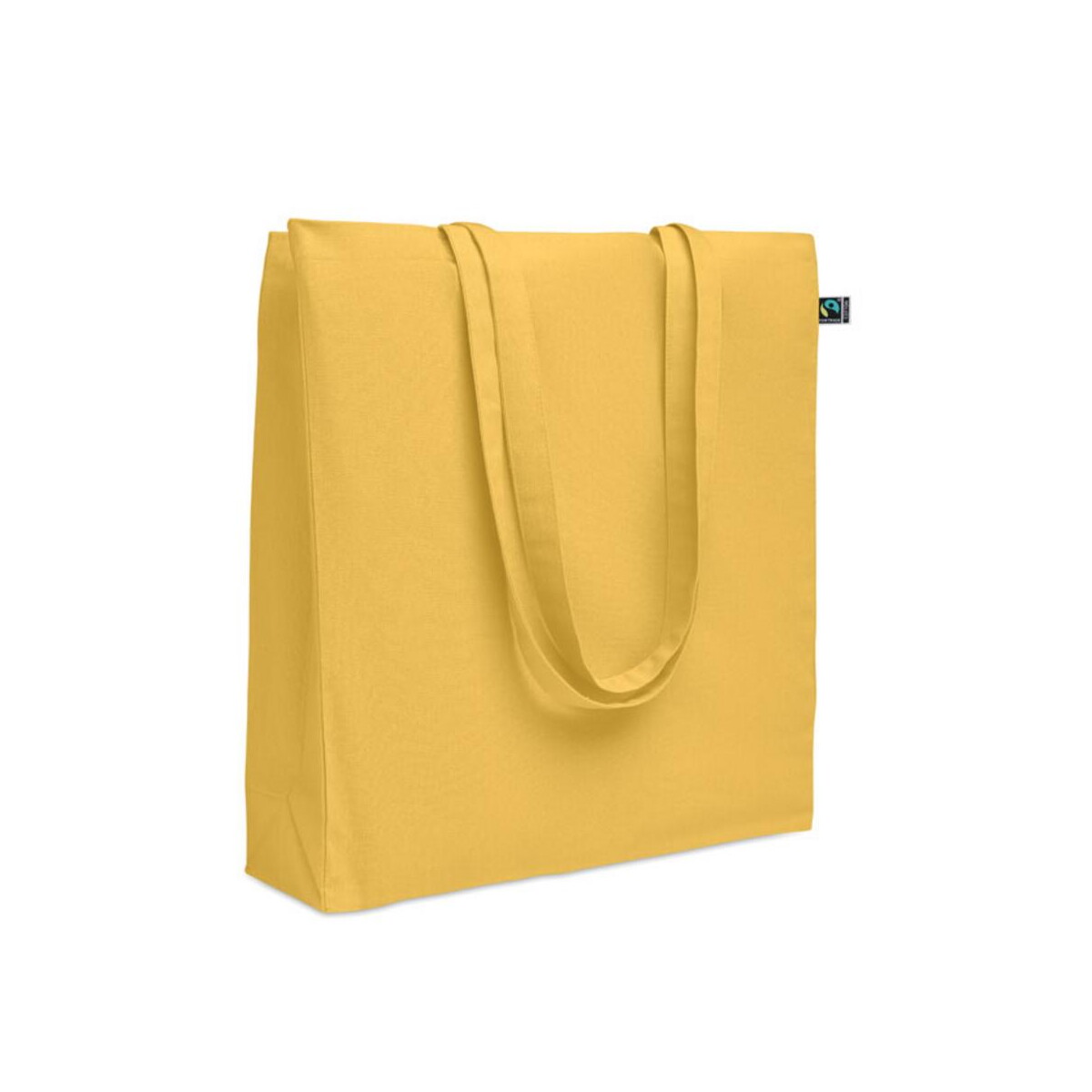 Torba na zakupy Fairtrade 180 g OSOLE++ COLOUR – żółta mo2590-08 Torba na zakupy Fairtrade 180 g OSOLE++ COLOUR - żółta