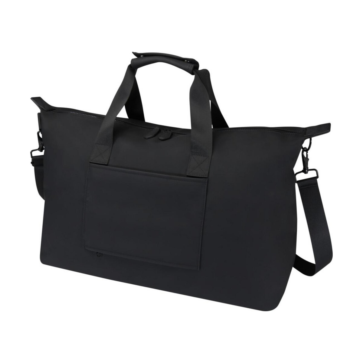 Torba podróżna na laptopa 15,6″ Turner z materiałów recyklingowanych GRS, o pojemności 36 l – czarna 12075190 Torba podróżna na laptopa 15,6