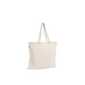 ATHENS. Torba plażowa z bawełny pochodzącej z recyklingu (70%) i poliestru pochodzącego z recyklingu (30%) (220 g/m²) 92539_150