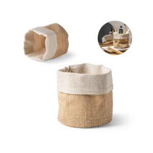 DUCASSE. Wielofunkcyjna torba z juty (260g/m²) i bawełny (120g/m²) 94574_set