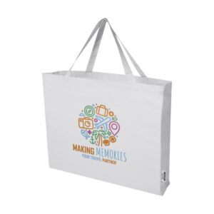 Odessa torba na zakupy z bawełny z recyklingu z certyfikatem GRS 220 g/m² 40L 12073401_sp_y1