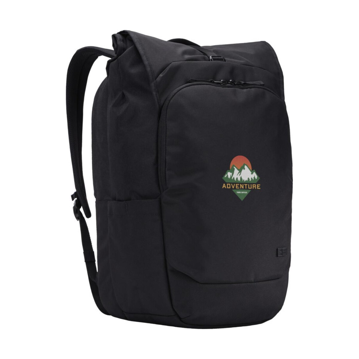 Torby na laptopa z logo – case logic variate plecak na 17-calowego laptopa z rozwijaną górą, wykonany z materiału pochodzącego z recyklingu 12077690_dtf_y1 Case Logic Variate plecak na 17-calowego laptopa z rozwijaną górą, wykonany z materiału pochodzącego z recyklingu 12077690_dtf_y1