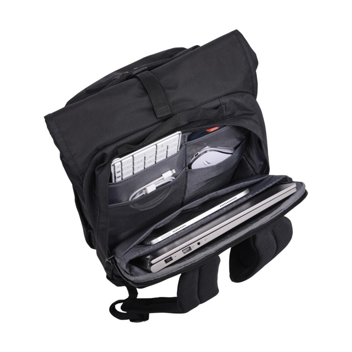 Torby na laptopa z logo – case logic variate plecak na 17-calowego laptopa z rozwijaną górą, wykonany z materiału pochodzącego z recyklingu 12077690_e3 Case Logic Variate plecak na 17-calowego laptopa z rozwijaną górą, wykonany z materiału pochodzącego z recyklingu 12077690_e3