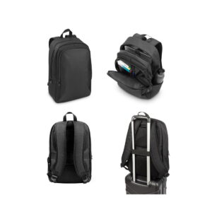 DRAMMEN. Plecak na laptopa z poliestru z recyklingu o wysokiej gęstości 600D 92378_set