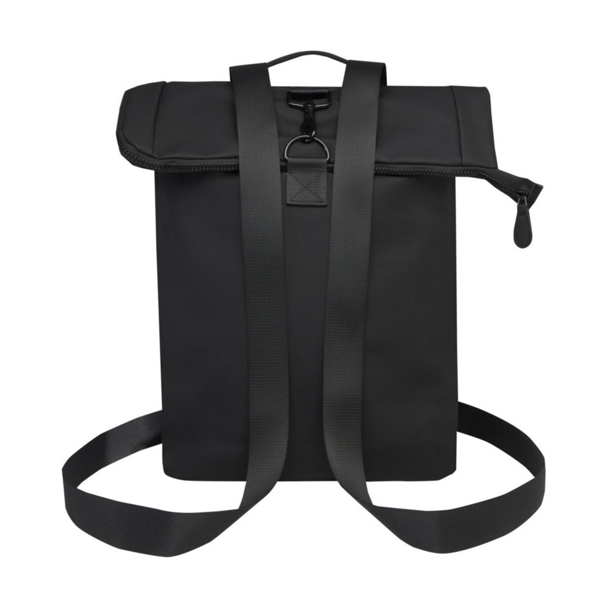 Torby na laptopa z logo – plecak na laptopa 15,6″ turner z materiałów recyklingowanych grs, o pojemności 12 l, ze zwijaną klapą 12075090_f2 Plecak na laptopa 15,6