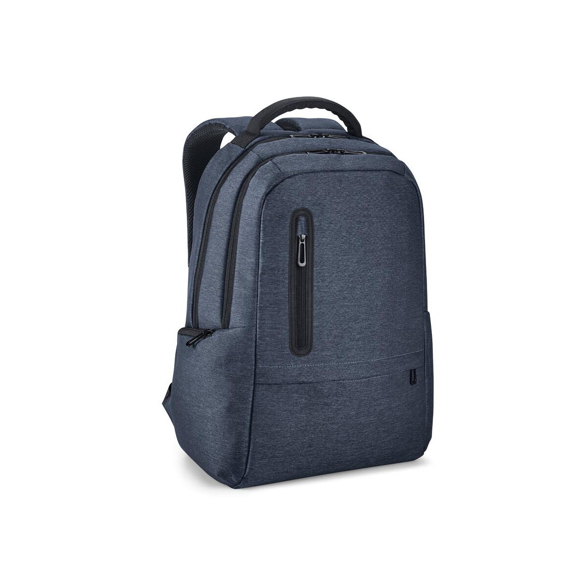 Torby na laptopa z logo – re-boston. wodoodporny plecak na laptopa z nylonu z recyklingu 2tone z przegrodą z pochodzącego z recyklingu 210d 92195_104 RE-BOSTON. Wodoodporny plecak na laptopa z nylonu z recyklingu 2Tone z przegrodą z pochodzącego z recyklingu 210D 92195_104