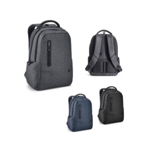 RE-BOSTON. Wodoodporny plecak na laptopa z nylonu z recyklingu 2Tone z przegrodą z pochodzącego z recyklingu 210D 92195_set