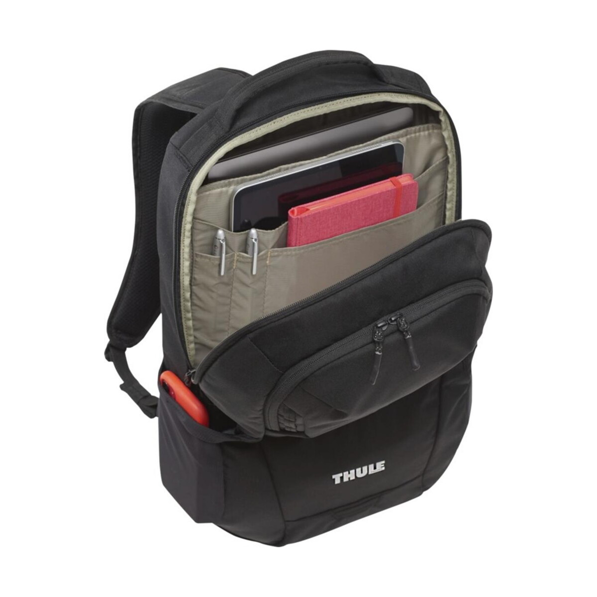 Torby na laptopa z logo – thule lumion plecak na laptopa o przekątnej 16 cali wykonany z materiałów z recyklingu 12075990_e2 Thule Lumion plecak na laptopa o przekątnej 16 cali wykonany z materiałów z recyklingu 12075990_e2