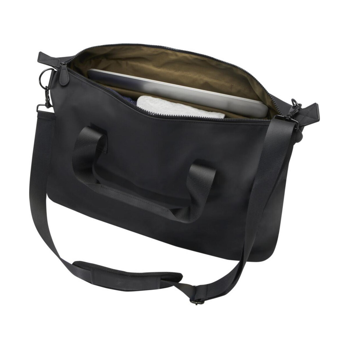 Torby na laptopa z logo – torba podróżna na laptopa 15,6″ turner z materiałów recyklingowanych grs, o pojemności 36 l 12075190_e1 Torba podróżna na laptopa 15,6