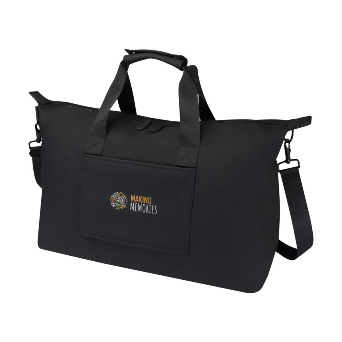 Torby na laptopa z logo – torba podróżna na laptopa 15,6″ turner z materiałów recyklingowanych grs, o pojemności 36 l 12075190_tr_y1 Torba podróżna na laptopa 15,6