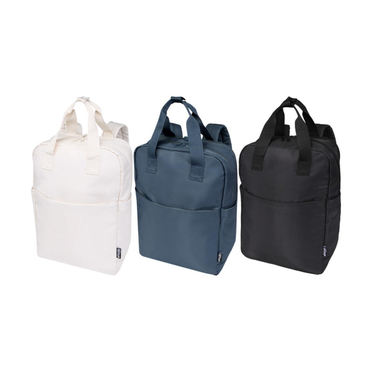 Torby na laptopa z logo – trip aware™, plecak na laptopa 14 cali wykonany z materiałów z recyklingu, 9 l 12076202_g1 Trip Aware™, plecak na laptopa 14 cali wykonany z materiałów z recyklingu, 9 l 12076202_g1
