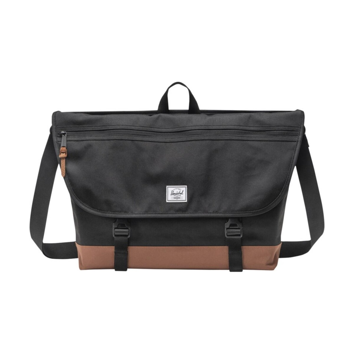 Torby na ramię z logo – herschel cove torba listonoszka z recyklingu o pojemności 22,5 l 12075790_f1 Herschel Cove torba listonoszka z recyklingu o pojemności 22,5 l 12075790_f1