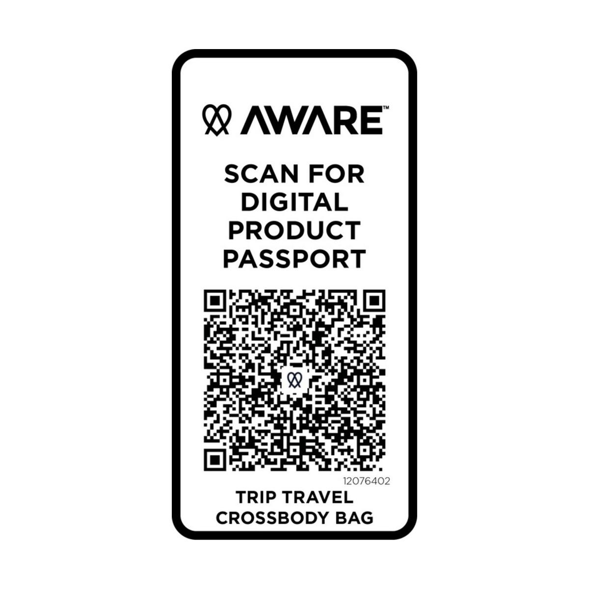 Torby na ramię z logo – trip aware™, torba na ramię wykonana z materiałów z recyklingu, 1 l 12076402_e2 Trip Aware™, torba na ramię wykonana z materiałów z recyklingu, 1 l 12076402_e2