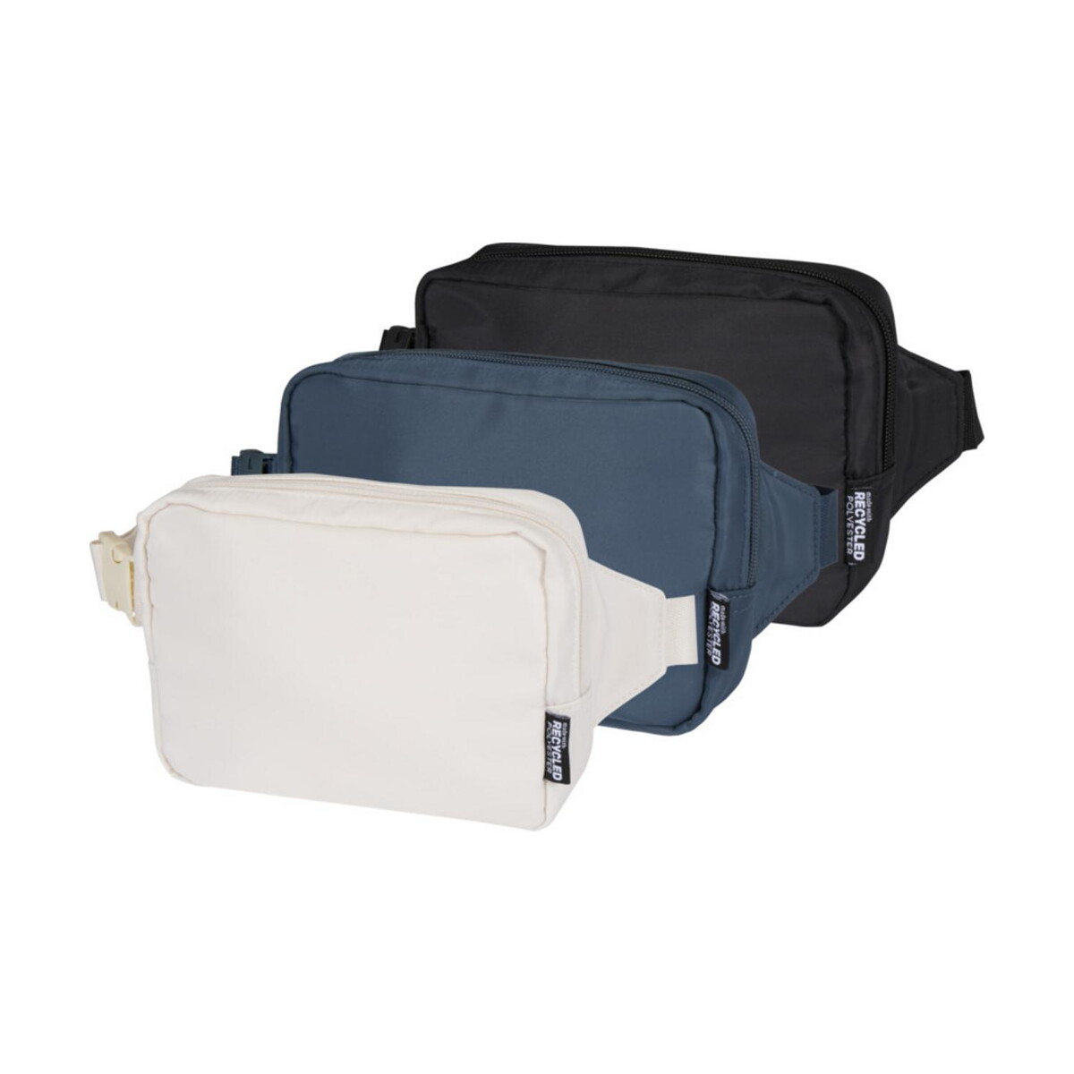 Torby na ramię z logo – trip aware™, torba na ramię wykonana z materiałów z recyklingu, 1 l 12076402_g1 Trip Aware™, torba na ramię wykonana z materiałów z recyklingu, 1 l 12076402_g1