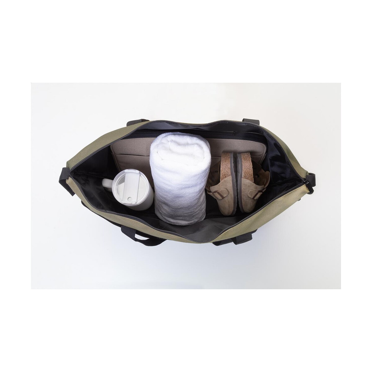 Torby podróżne z logo – rebyss travel torba podróżna z płótno z recyklingu AP808142-00__FC2 Rebyss Travel torba podróżna z płótno z recyklingu AP808142-00__FC2