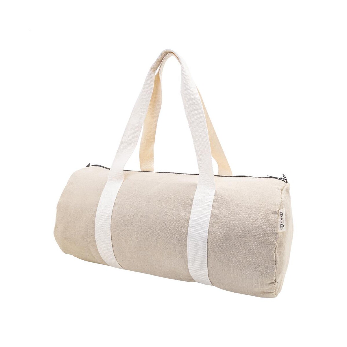 Torby sportowe z logo – rekan duff torba sportowa z recyklingowanego płótna AP800131-00 Rekan Duff torba sportowa z recyklingowanego płótna AP800131-00