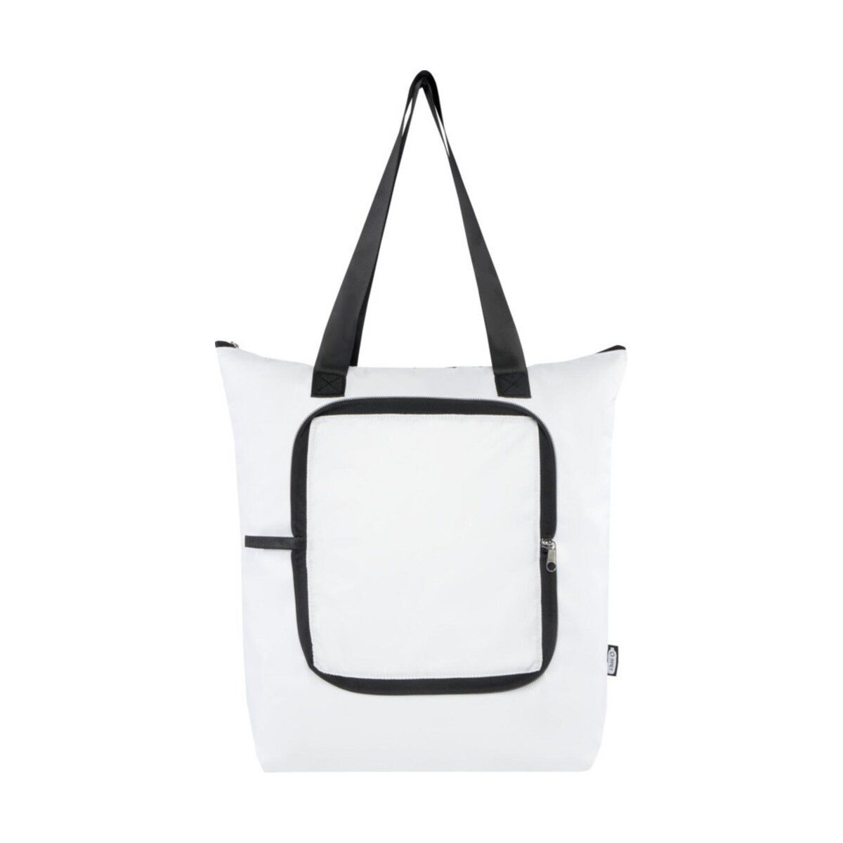 Torby termiczne z logo – składana torba termiczna ecofold z materiału rpet, o pojemności 15 l 13009201_f1 Składana torba termiczna EcoFold z materiału RPET, o pojemności 15 l 13009201_f1