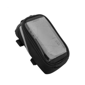 Velofon Torba na telefon komórkowy do roweru RPET - czarna