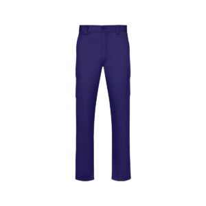 VL HERMES. Spodnie z wieloma kieszeniami (190 g/m²) - szafirowe