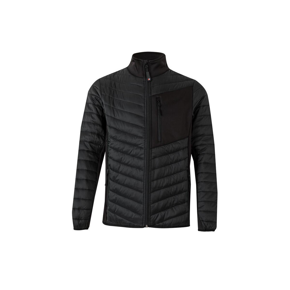 VL RAIJIN. Dwukolorowa kurtka polarowa (220 g/m²) z poliestru (100%) – Czarna 36085_103 VL RAIJIN. Dwukolorowa kurtka polarowa (220 g/m²) z poliestru (100%) - Czarna