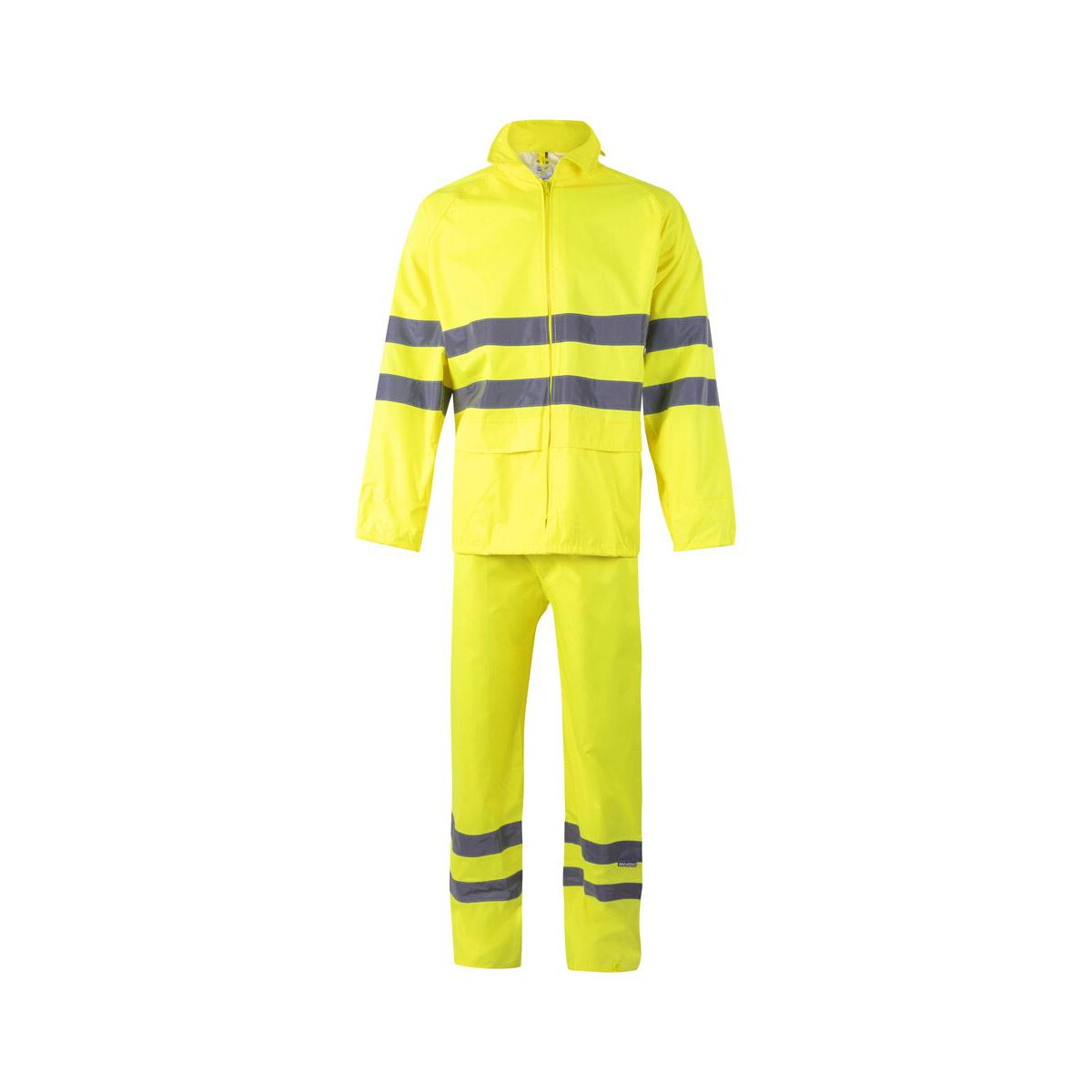 VL VENUS. Kombinezon przeciwdeszczowy (130 g/m²) z poliestru (100%) z powłoką PU – Fluorescencyjny żółty 36077_188 VL VENUS. Kombinezon przeciwdeszczowy (130 g/m²) z poliestru (100%) z powłoką PU - Fluorescencyjny żółty