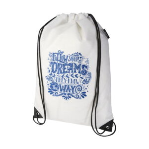 Evergreen torba ściągana sznurkiem o pojemności 5 l z włókiny z recyklingu z certyfikatem GRS 13008001_sp_y1