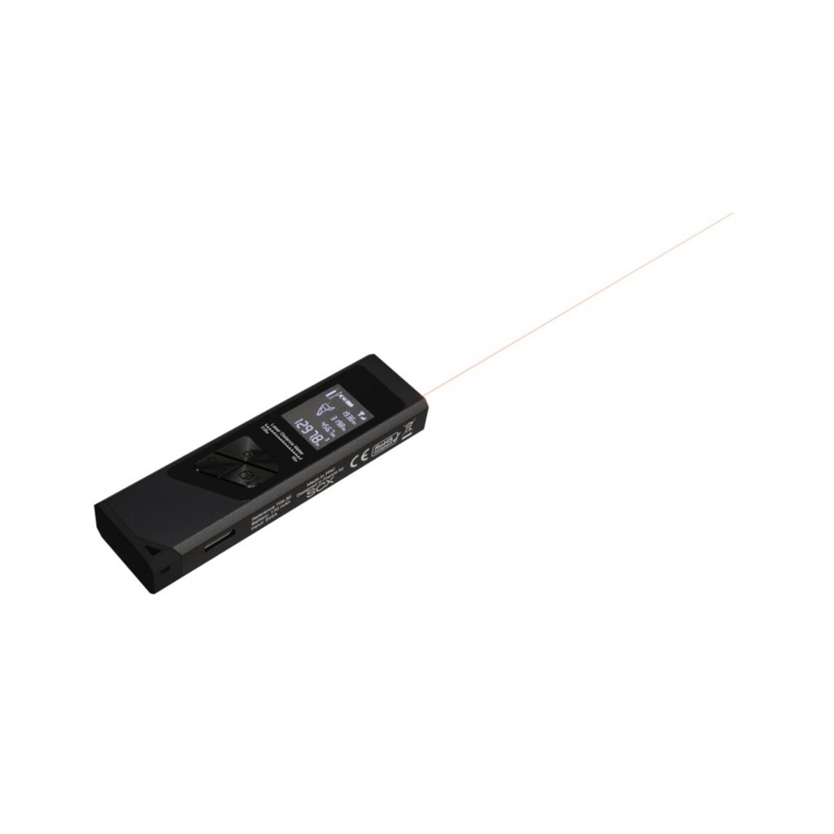 Wskaźniki laserowe z logo – scx.design t05 mini telemetr laserowy 2px13690_e2 SCX.design T05 mini telemetr laserowy 2px13690_e2