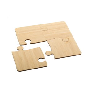 Zhuzzle podkładka / puzzle - naturalna