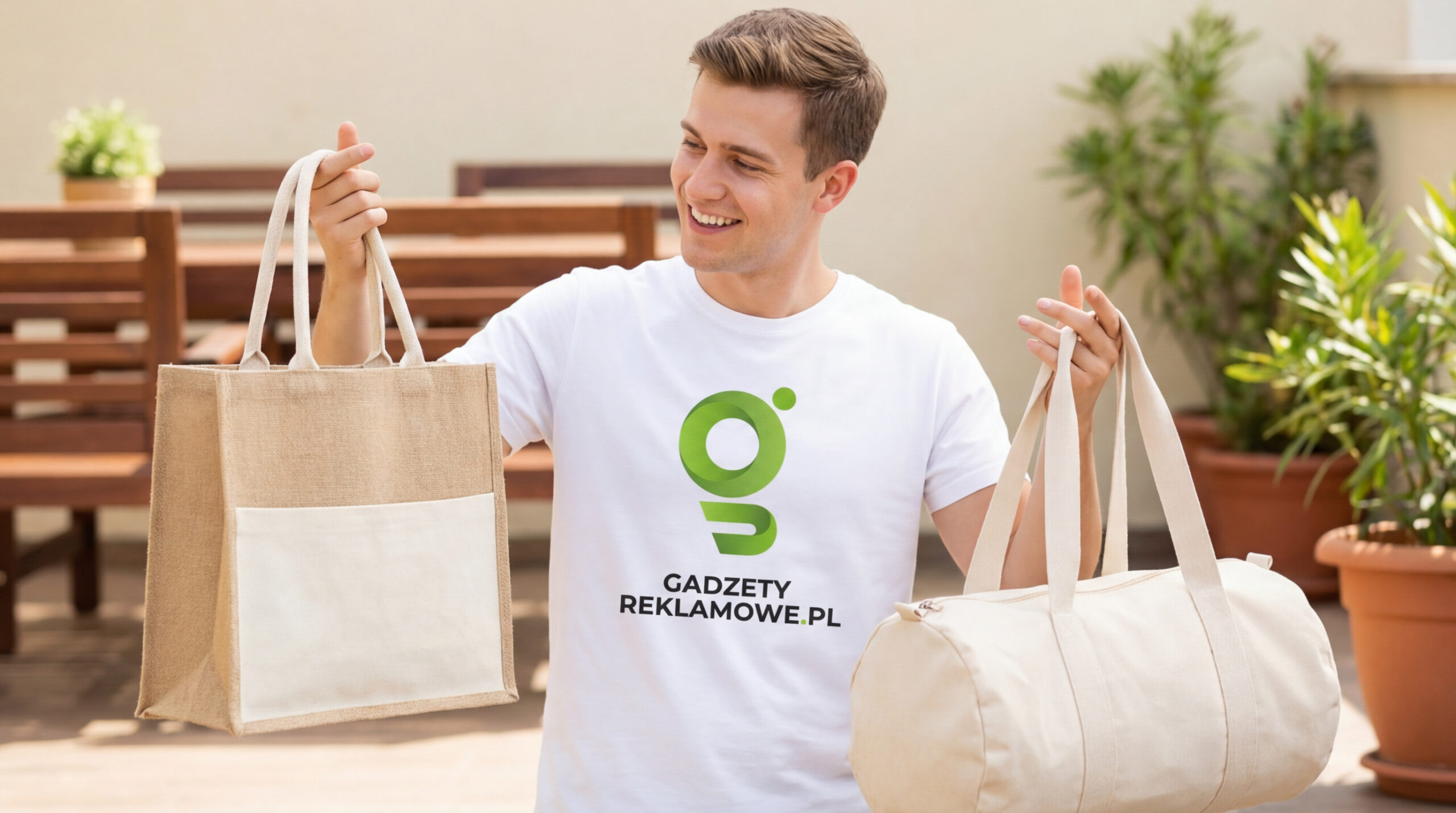 Reklamowe torby na laptopa dla pracowników.