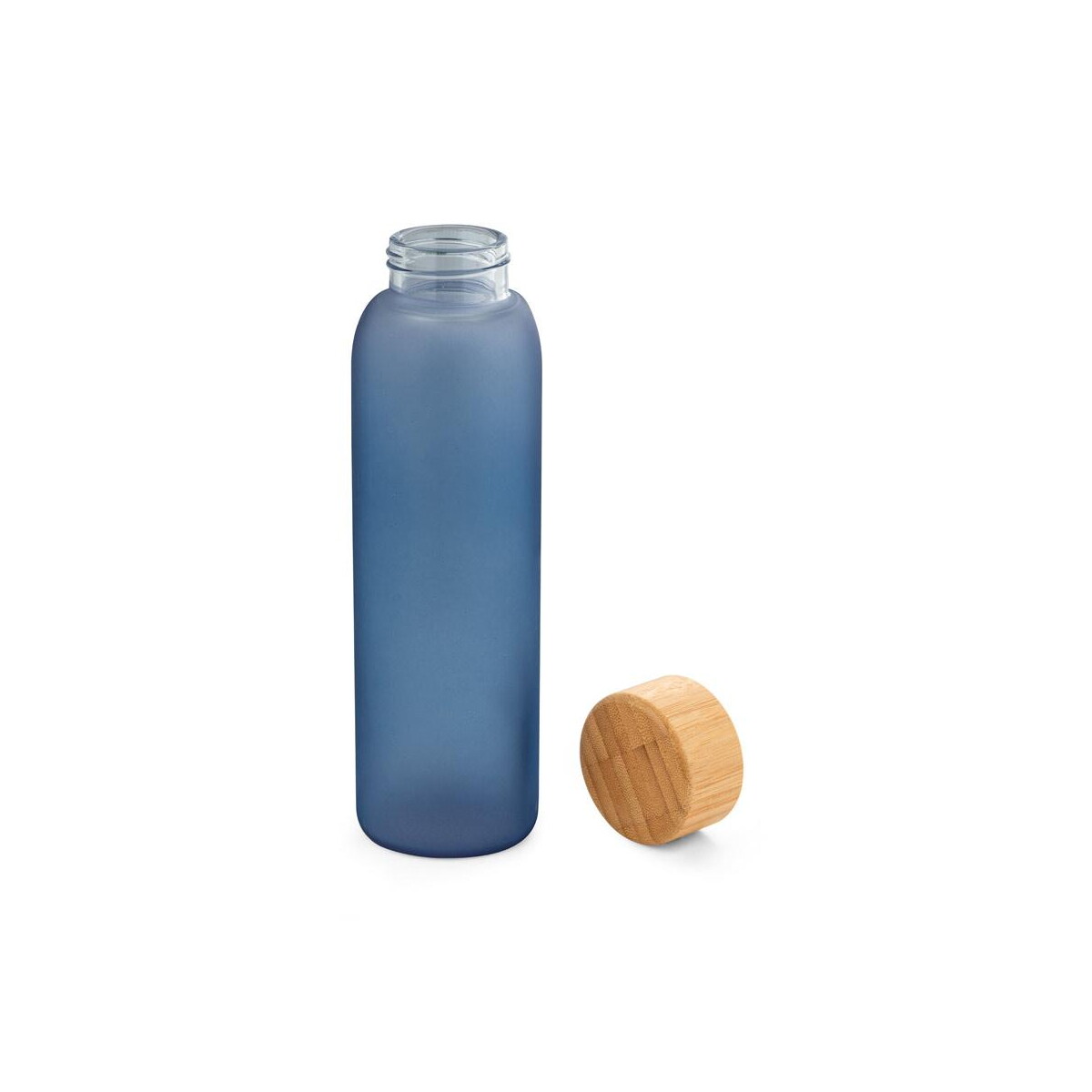 Butelki z logo – lillard glass. butelka z matowego szkła o pojemności 520 ml 94397_114-a LILLARD GLASS. Butelka z matowego szkła o pojemności 520 ml 94397_114-a
