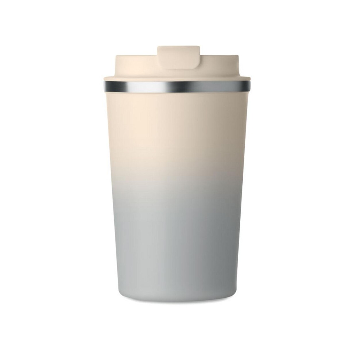 Kubki z logo – kubek dwuścienny 350 ml brace+ mo2885-07-open Kubek dwuścienny 350 ml BRACE+ mo2885-07-open