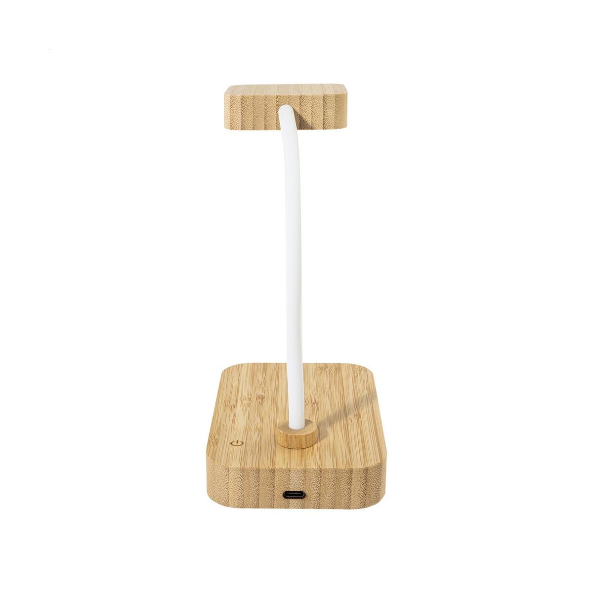 Lampki na biurko z logo – voltglow lampa biurkowa z ładowarką bezprzewodową AP864145__B VoltGlow lampa biurkowa z ładowarką bezprzewodową AP864145__B