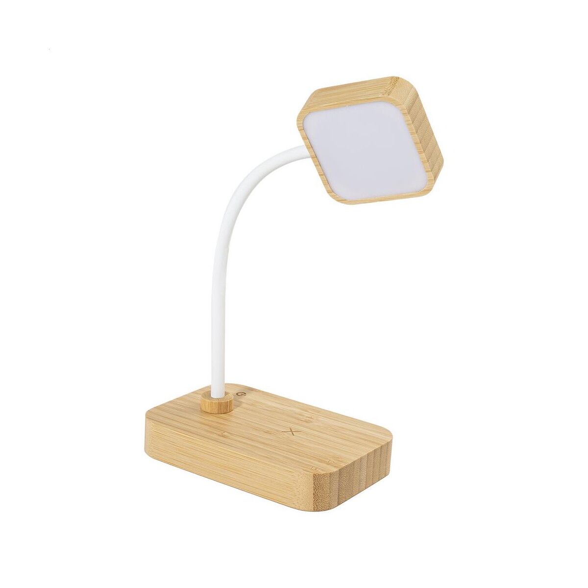 Lampki na biurko z logo – voltglow lampa biurkowa z ładowarką bezprzewodową AP864145__C VoltGlow lampa biurkowa z ładowarką bezprzewodową AP864145__C