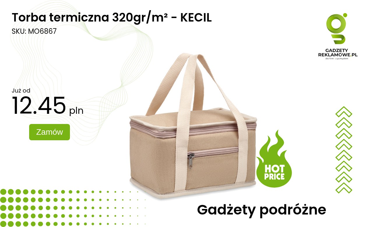 Torba termiczna 320gr/m² - KECIL Torba termiczna KECIL o gramaturze 320 g/m²