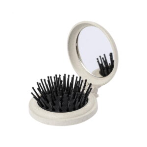 Webrush lustro z szczotką do włosów - naturalna