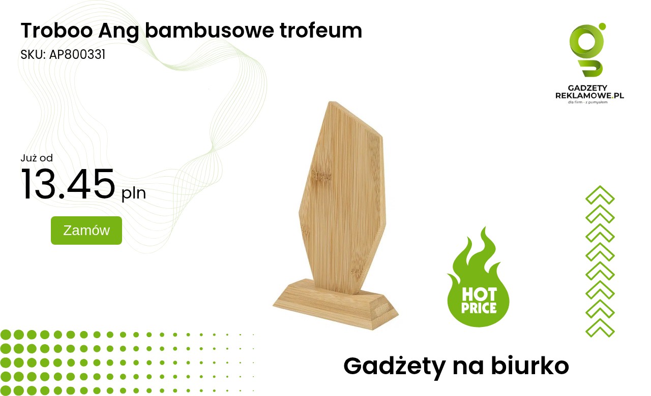Troboo Ang bambusowe trofeum Bambusowe trofeum marki Troboo