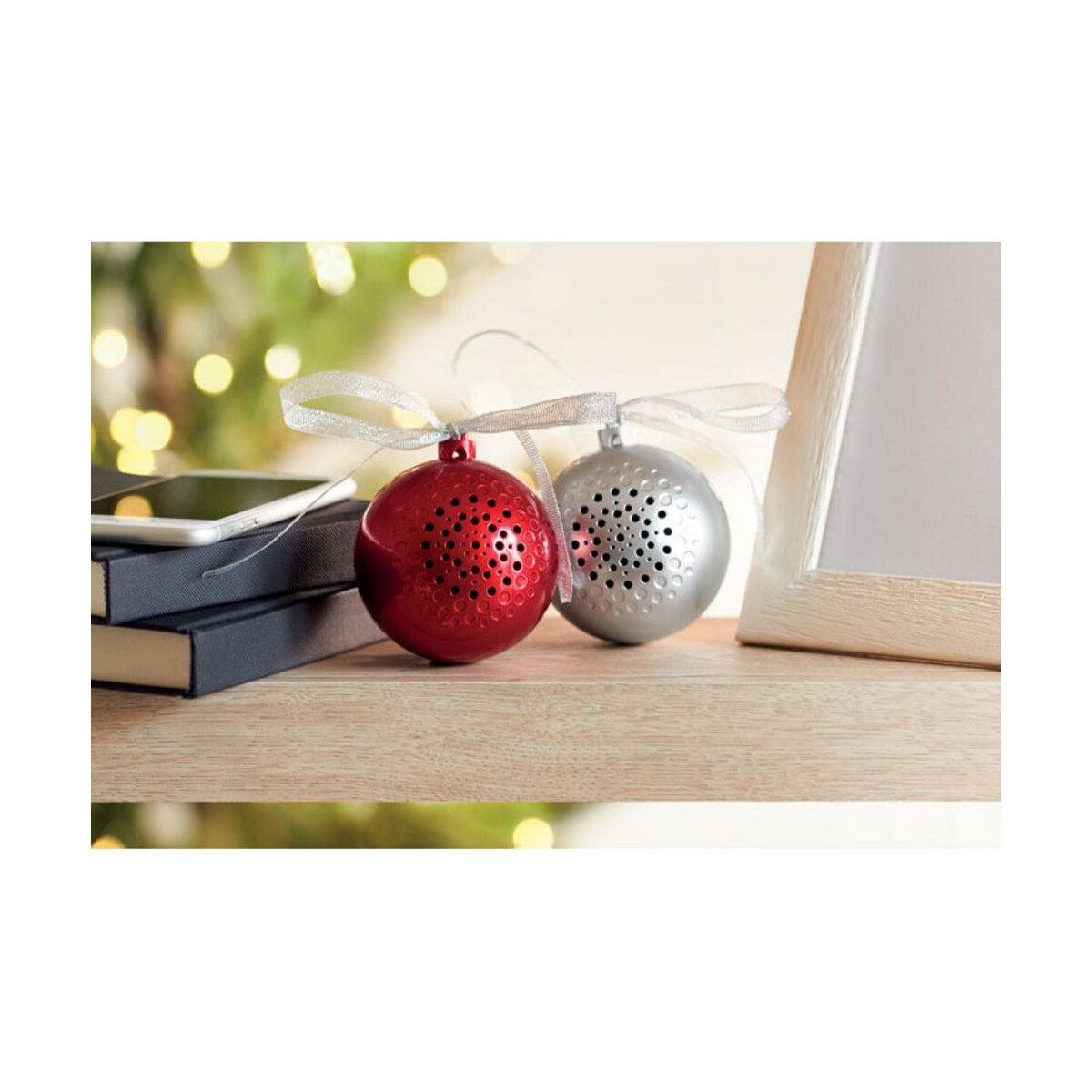 Głośniki z logo – głośnik bombka jingle ball cx1449-05-ambiant Głośnik bombka JINGLE BALL cx1449-05-ambiant
