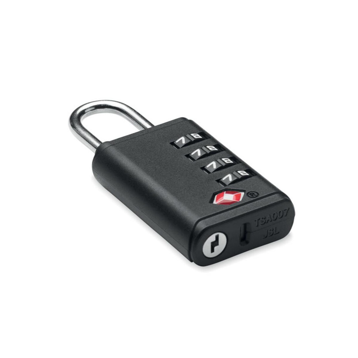 4-cyfrowy zamek szyfrowy TSA LOCK – czarny mo3166-03 4-cyfrowy zamek szyfrowy TSA LOCK - czarny