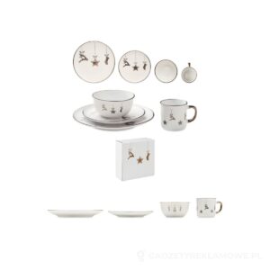 Zestaw ceramiczny 4 elementowy ERAMIK
