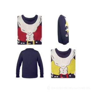 Sweter świąteczny L/XL SHIMAS - ciemnoniebieski – zdjęcia produktu