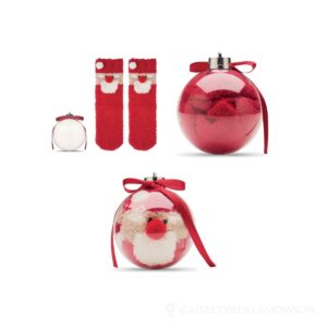 Skarpetki Św Mikołaja w bombce SNUG M