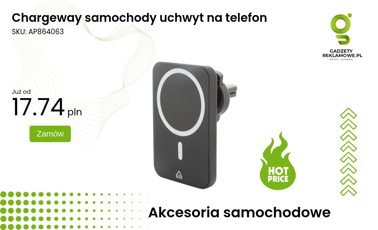 Chargeway samochody uchwyt na telefon uchwyt na telefon marki Chargeway do samochodu