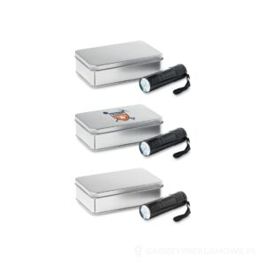 Metalowa latarka z 9 LED LED PLUS