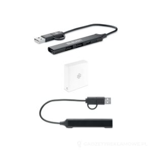 Hub USB z 4 portami 19 cm CURRENT
