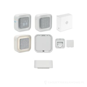 Budzik ABS/RPET z recyklingu LUCE