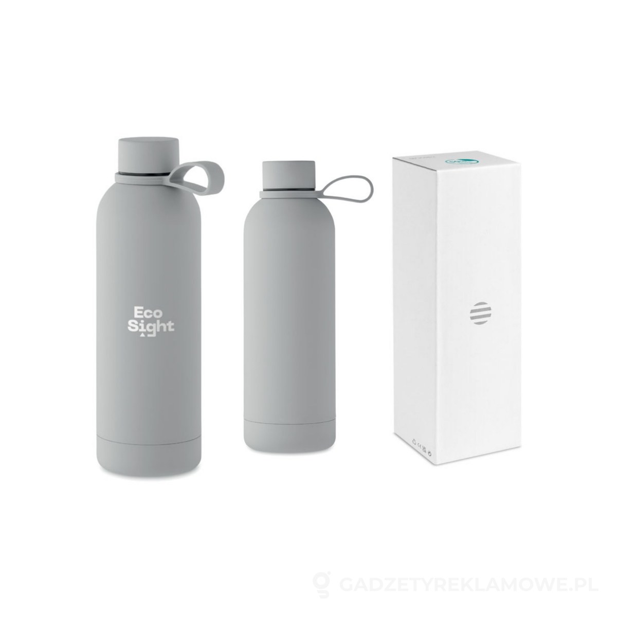 MO2315-07-wariantu-watermark Butelkadwuścienna 500 ml EMERALD - szary – zdjęcia produktu