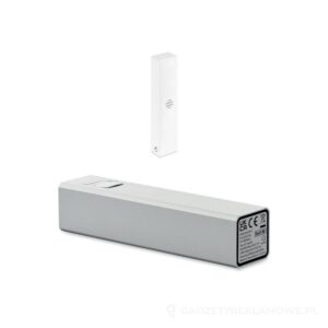 Power bank 2600 mAh POWERALUC - srebrny – zdjęcia produktu