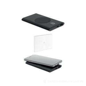 Power bank 5000 mAh 15W POWERPLUS - czarny – zdjęcia produktu